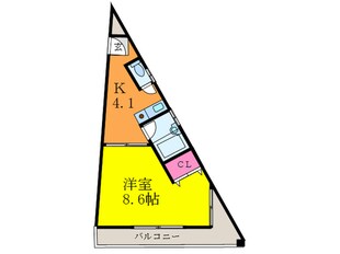 メイプルテラスの物件間取画像